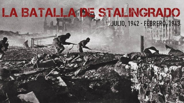 Inicio de  la batalla de Stalingrado entre Alemania y Unión Soviética.