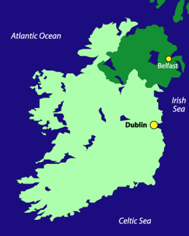 Ireland Gained independence from Britain