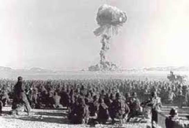 First test of the manhattan