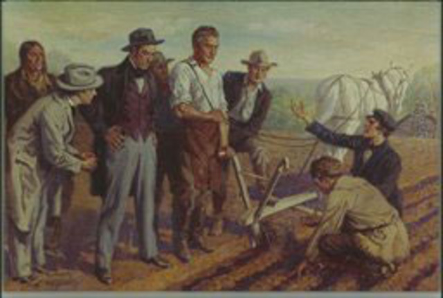 The 1st Steel Plow by John Deere