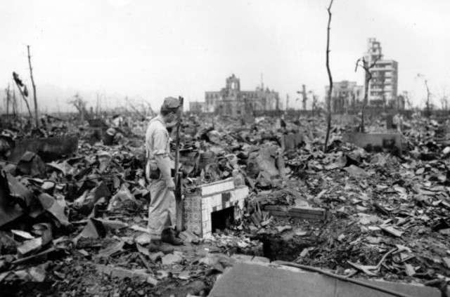 Dropping of Atomic Bomb