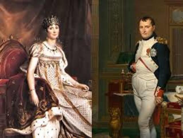 Napoleon marries Josephine