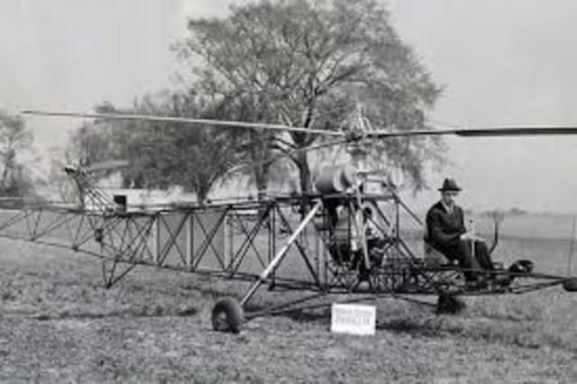 Primer helicóptero estadounidense
