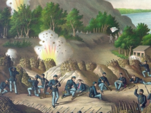 The Vicksburg Battle