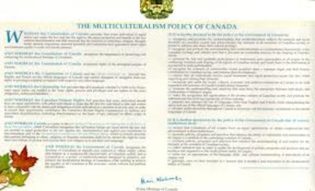 Policy of multiculturalism
