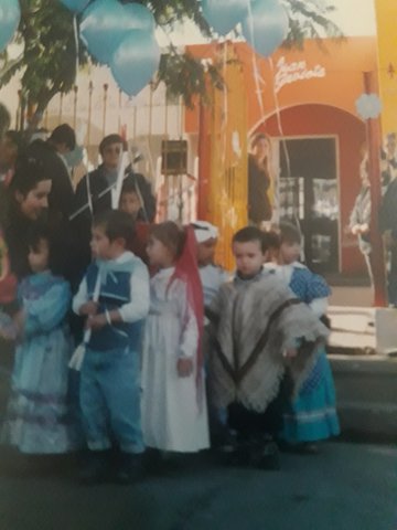 Mi primer desfile patrio