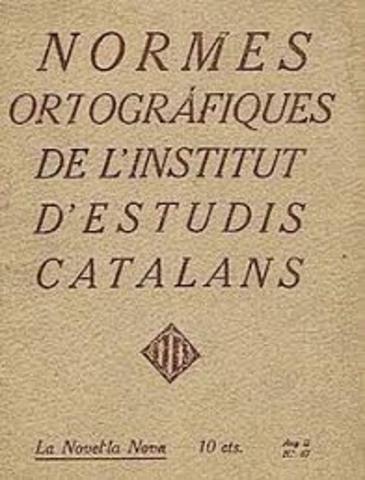 Normes ortogràfiques de l’IEC.