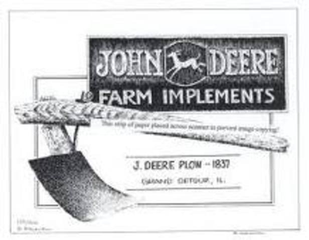 The First Steel Plow by John Deere