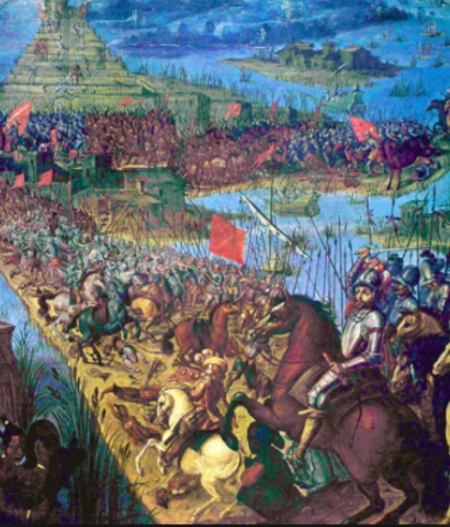 Conquista de Tenochtitlán en 1521