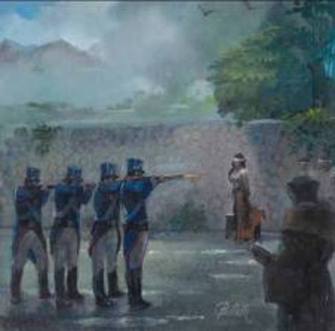 Fusilamiento de la Policarpa Salavarrieta