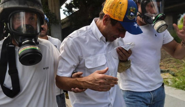 Capriles herido