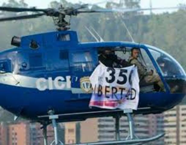 Un helicóptero sobre el Supremo