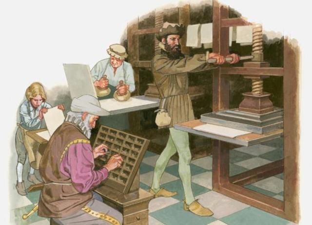 La imprenta de Gutenberg