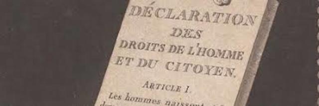 Declaration of the Rights of Man and of the Citizen