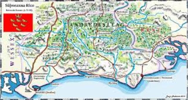 Sussex, último reino pagano anglosajón, se convierte al cristianismo.