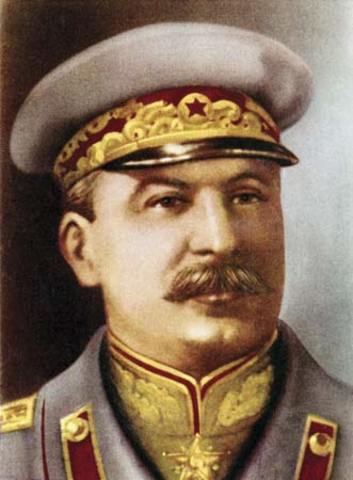 Joseph Stalin's totalitatian government in the Soviet Union