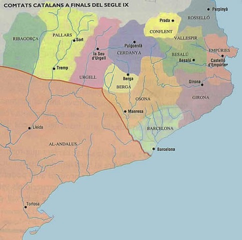 La indepèndencia dels comtats catalans