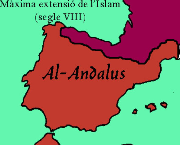 Es consolida la conquesta islàmica de Catalunya.