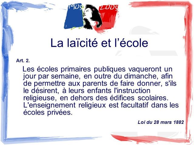 Loi Ferry 1882