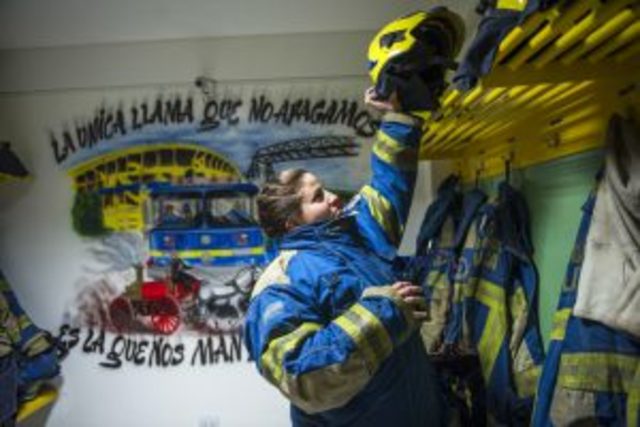 Bombera Voluntaria de La Boca