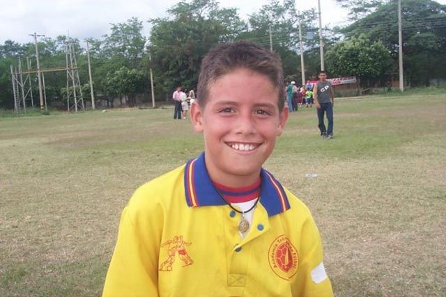 lavida de james de niño