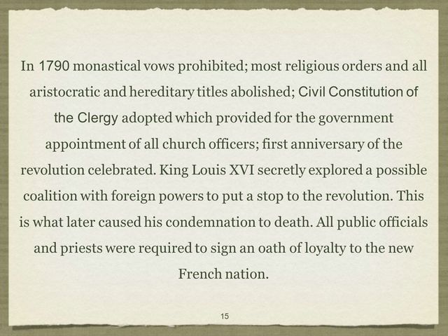 clergy takes oath of loyalty to the Constitution