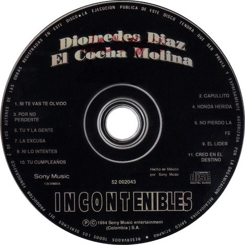 LA CANCION INCONTENIBLES