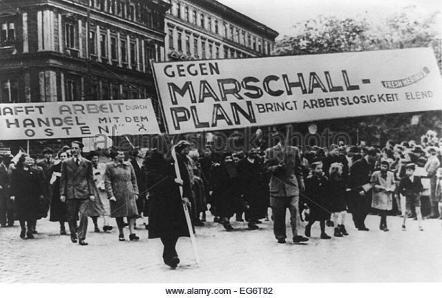 Enactment of Marshall Plan