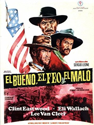 El bueno, el feo y el malo. Música por Ennio Morricone. 1966