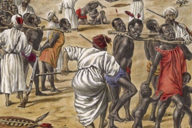 700 AD: (Arabs start a slave trade to send slaves to Europe and Asia, Kanem is founded)