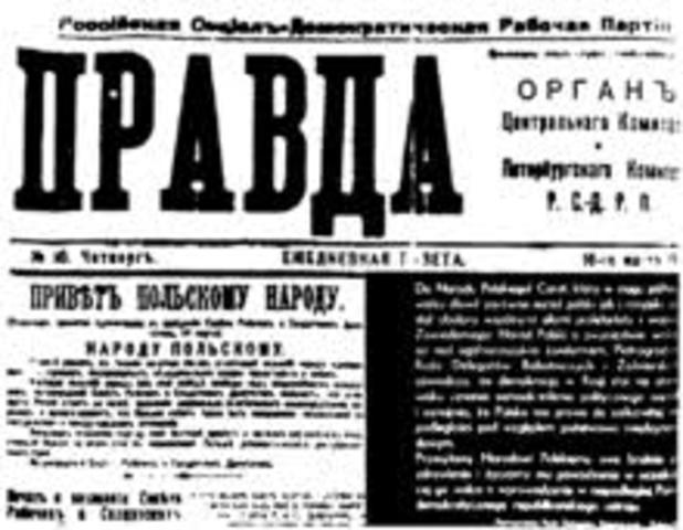 Pravda (Soviet Newspaper)