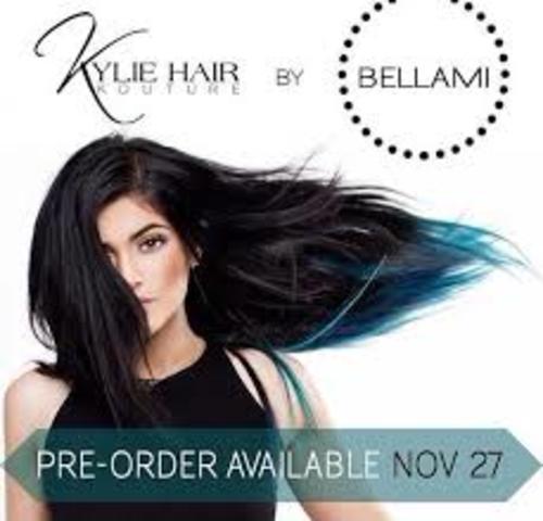Kylie creates her own line of hair extensions