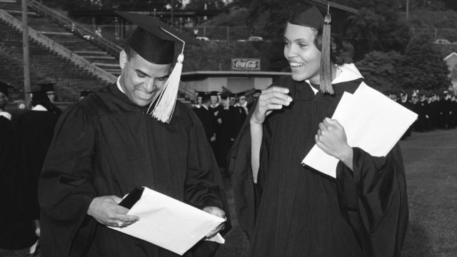 hamilton Holmes and Charlayne Hunter