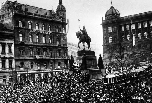 Slovaks declares their Independence