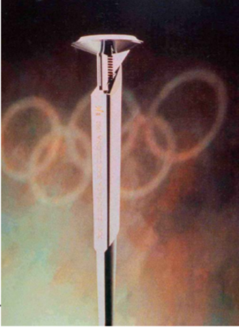 La antorcha Olinpica de Barcelona, André Ricard