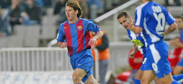 Su llegada al Barcelona.