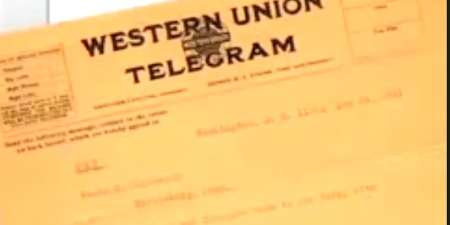 The telegraph is invented