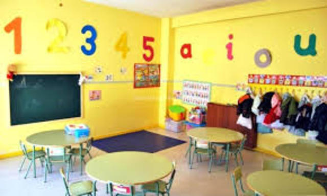 Entro a la escuela de primaria