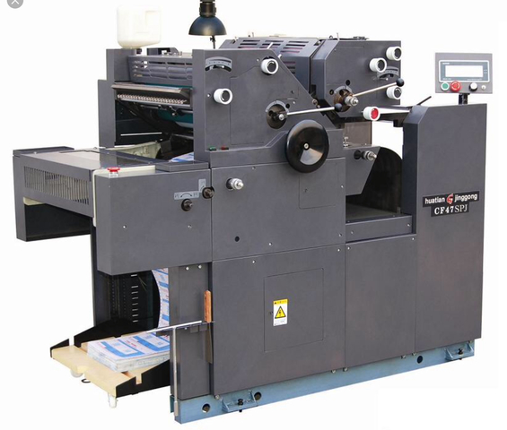 The printing press was invented