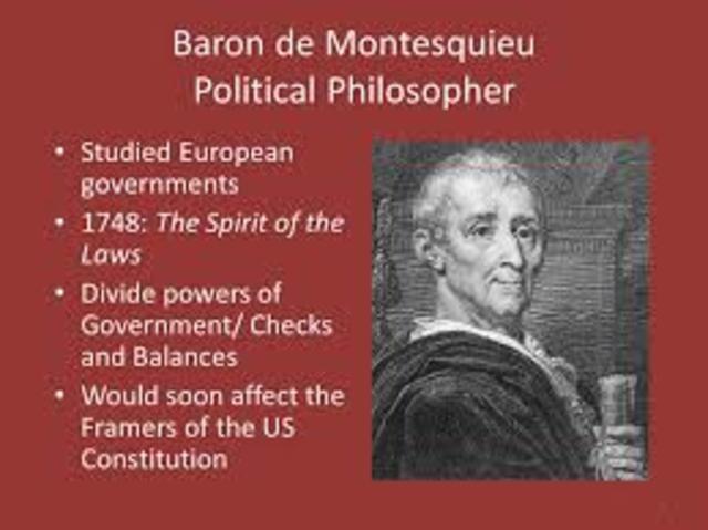 Baron deLa Brede et de Montesquieu