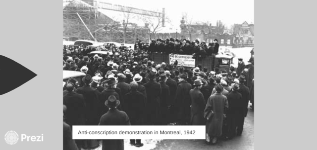 World War Two conscription crisis