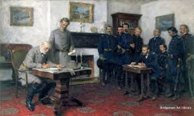 Surrender at Appomattox Court House