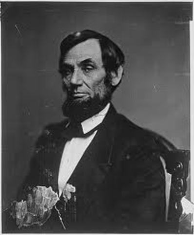 He was the first president to have a beard