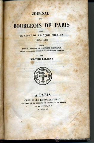 Journal d’un bourgeois