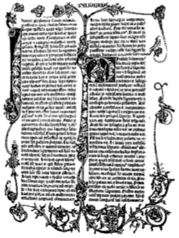 EL PRIMER LIBRO IMPRESO, GUTENBERG