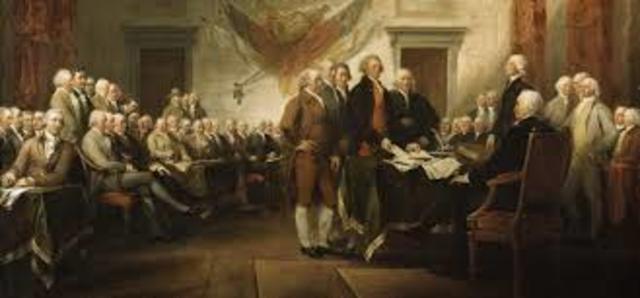 Declaración de la Independencia Estadounidense