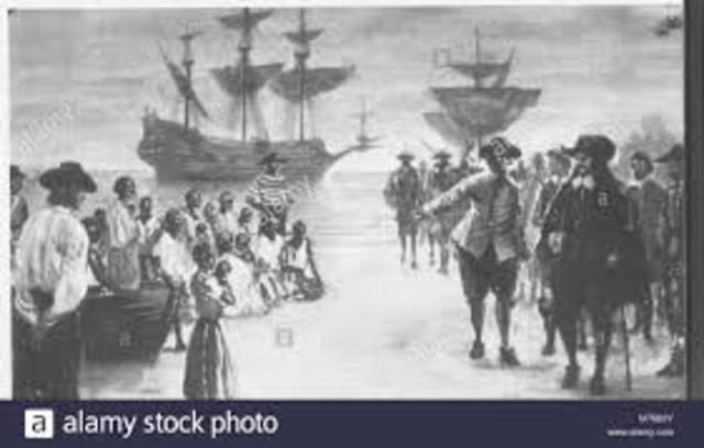 Slaves Arrive in America