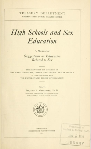 Manual of Sex Education