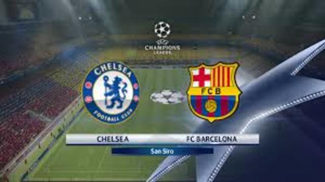 Chelsea (1)  V.S  Bacelona (1)