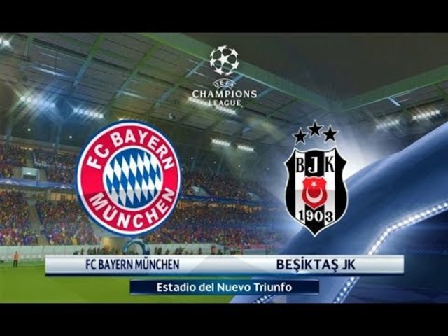 Bayern Mùnich(5)  V.S  Besiktas(0)